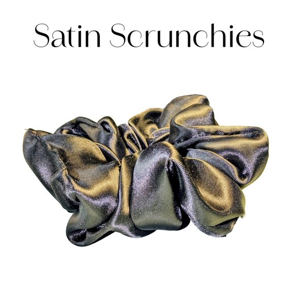 Satin scrunchie hand crafted starting at $4 - Picture 3 of 5